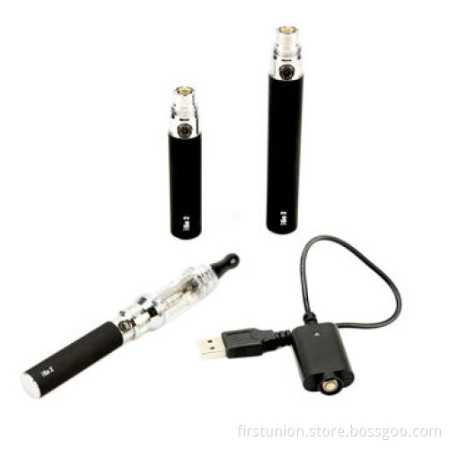 New design dual flavors clearomizer e-cigarette, 1000mAh battery blister, card packing, dual tankNew